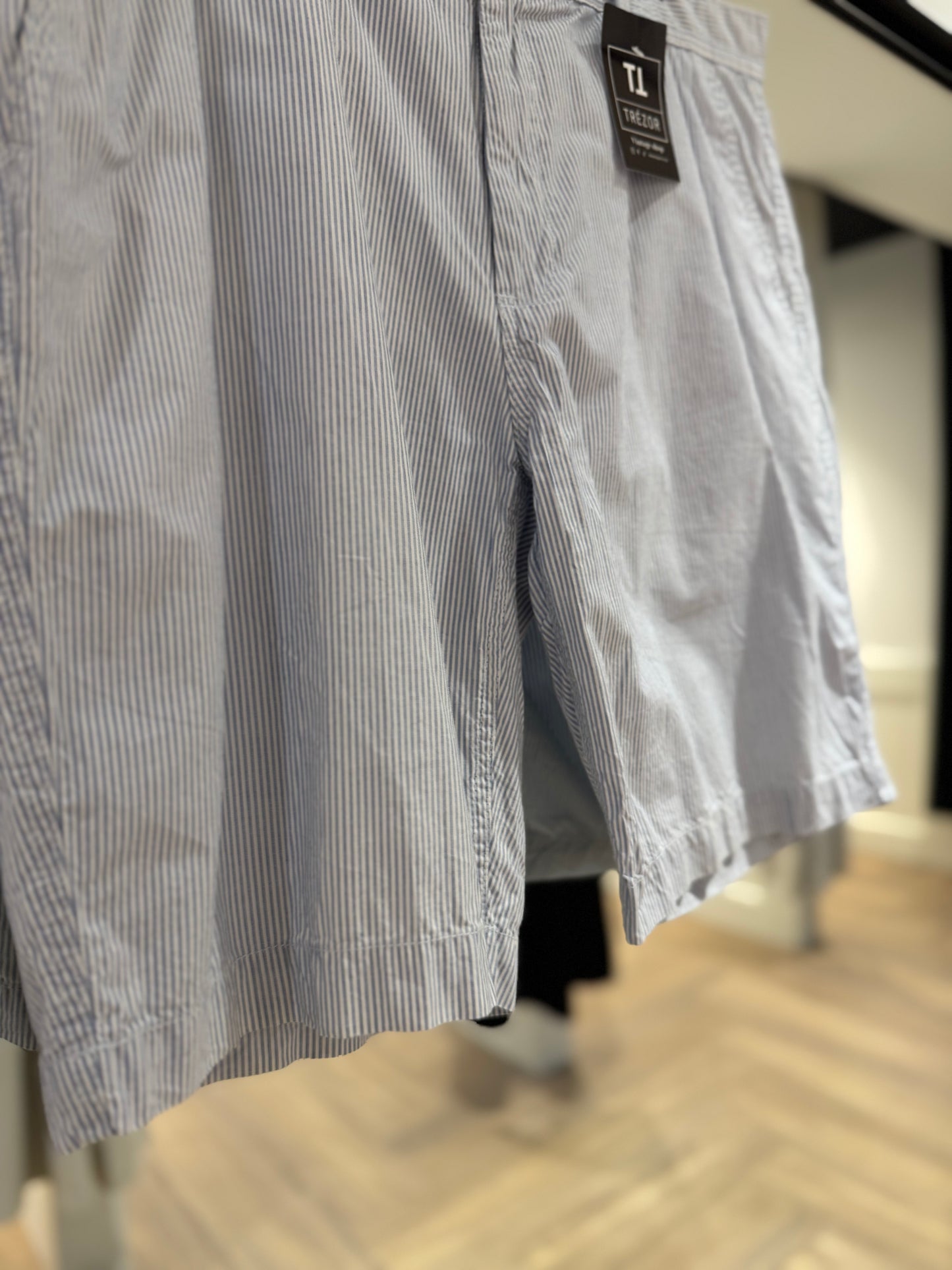 Short bermuda homme à rayures 48