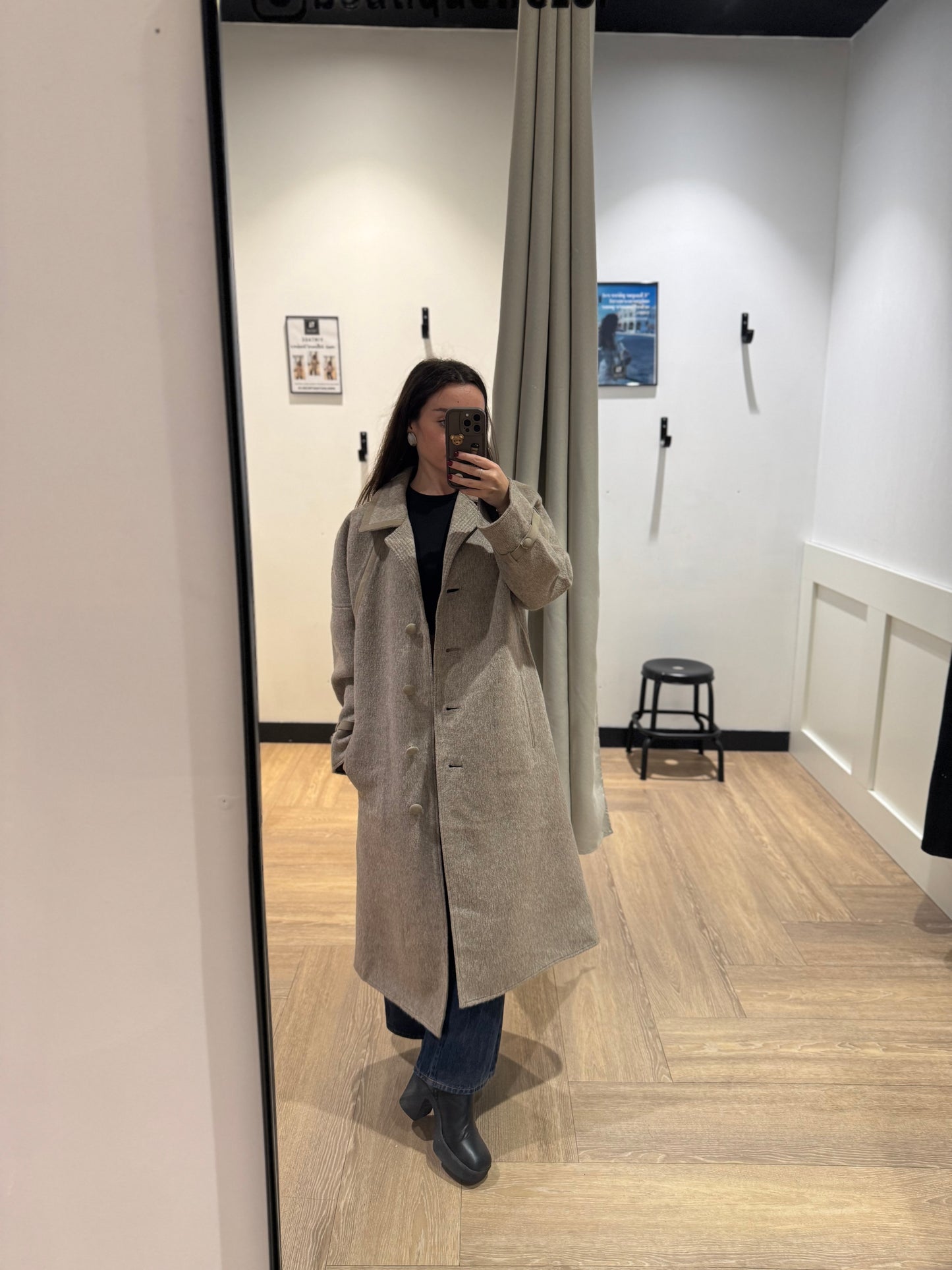 Manteau d’hiver vintage M