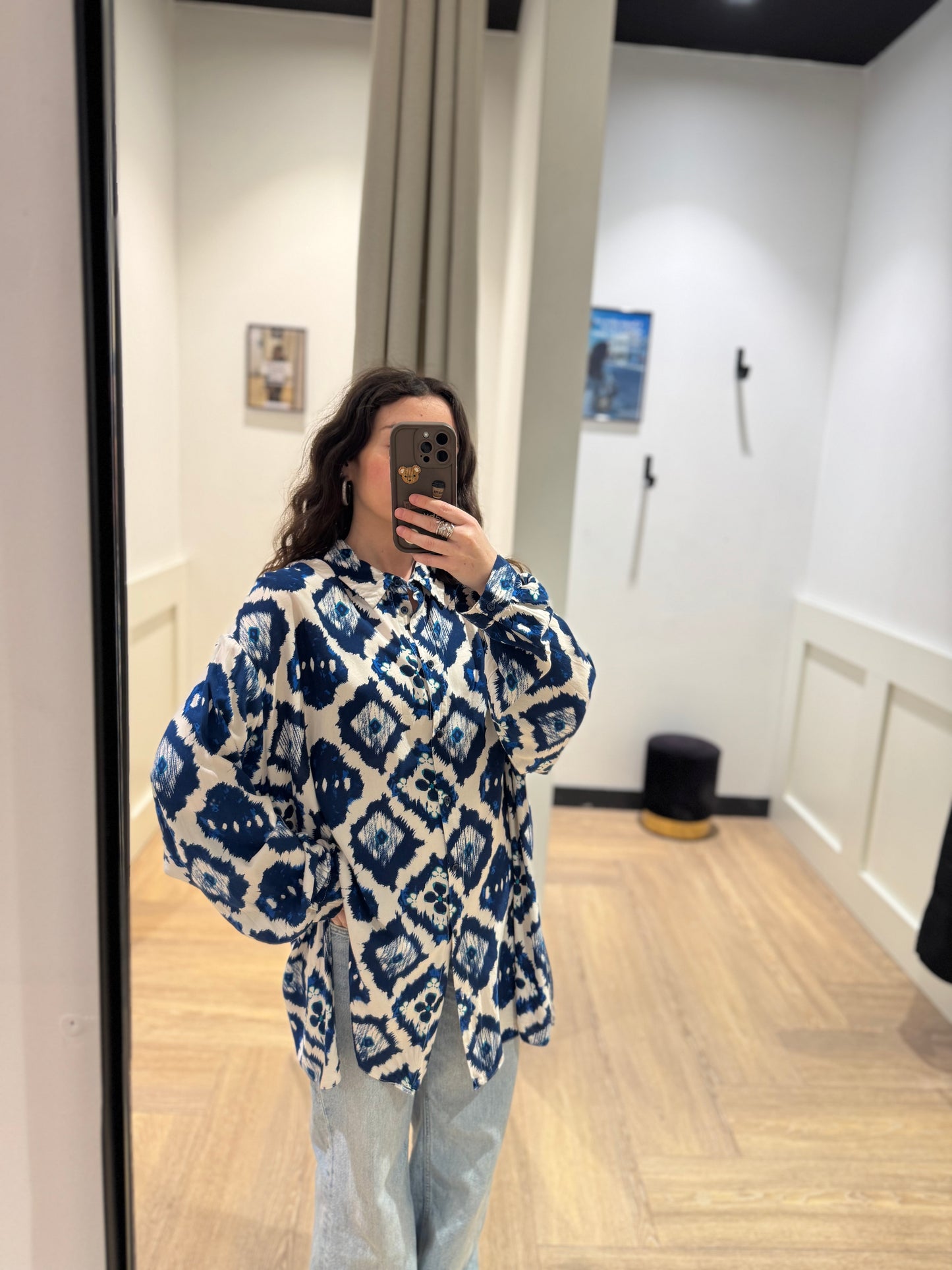 Blouse à motifs XXXL