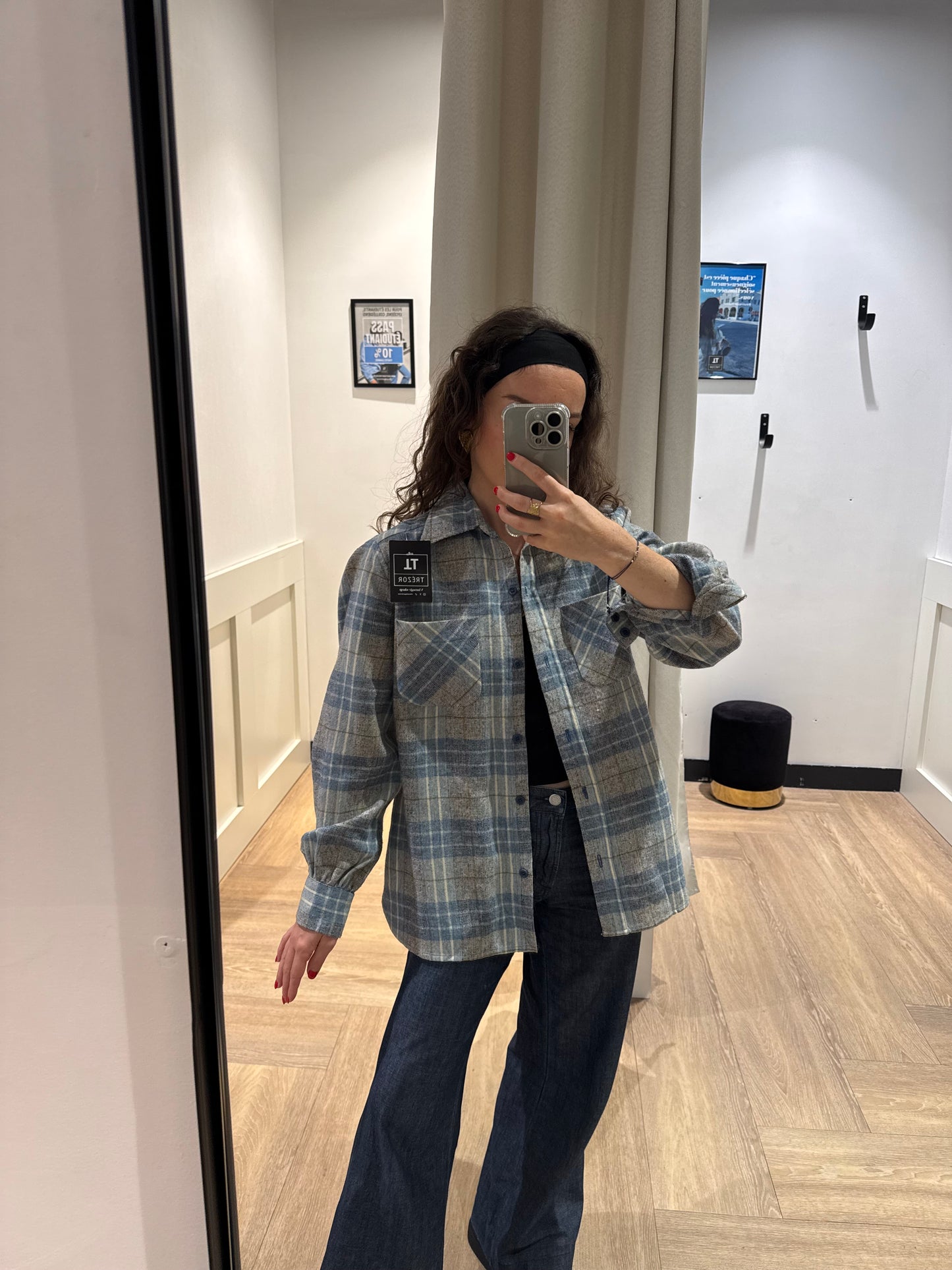 Chemise à carreaux S/M