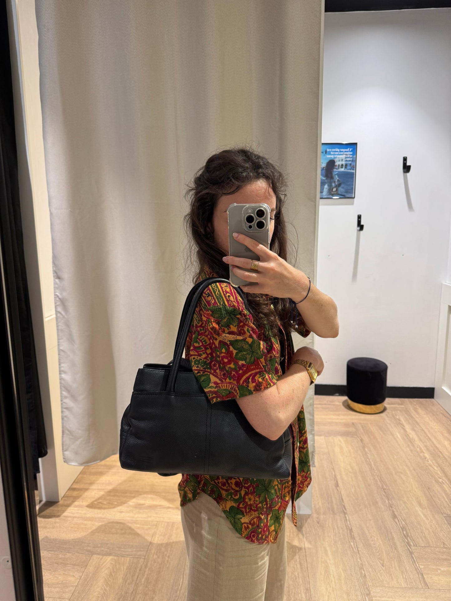 Sac à main en cuir Crinkles