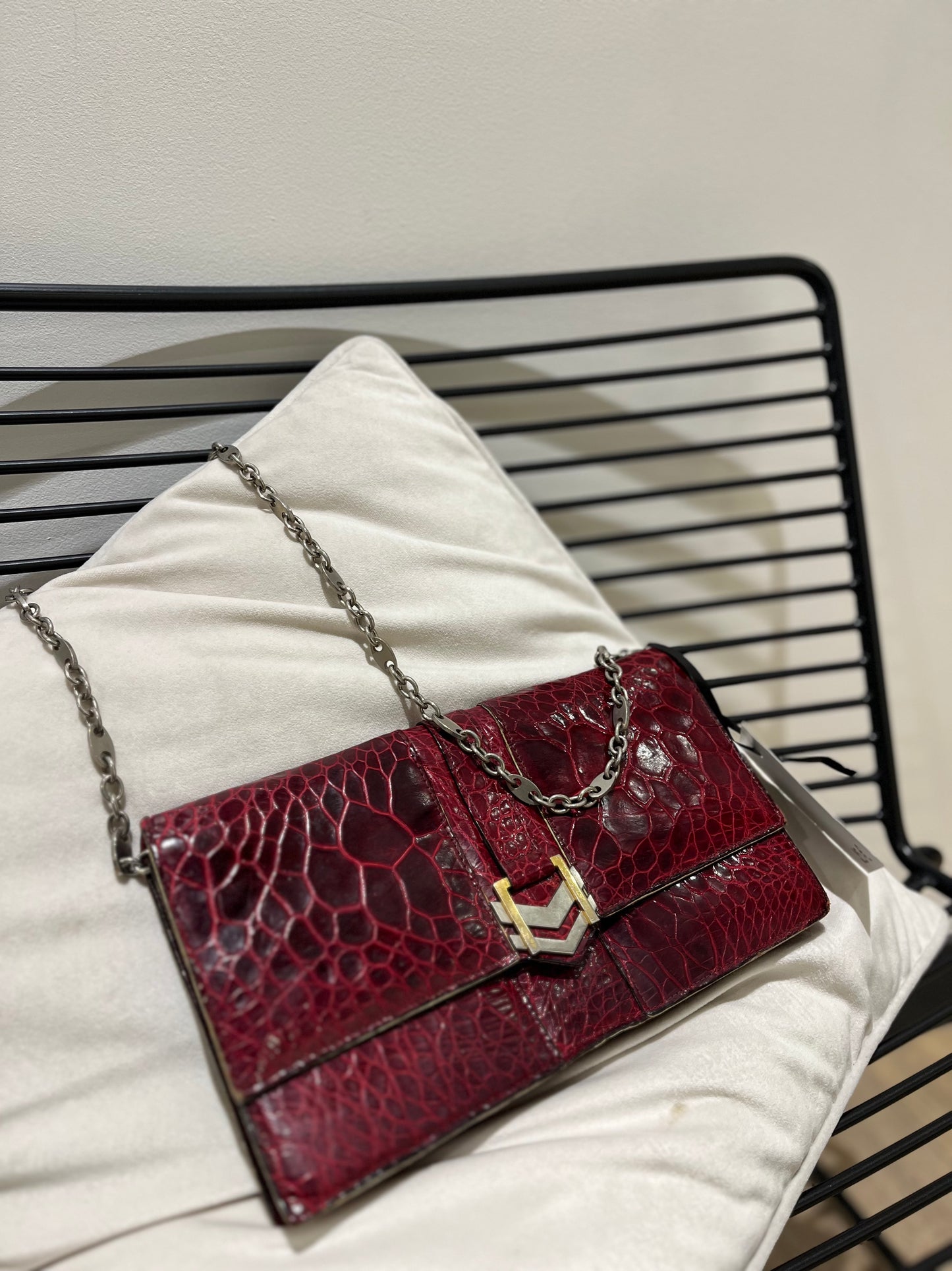 Pochette bandoulière vintage