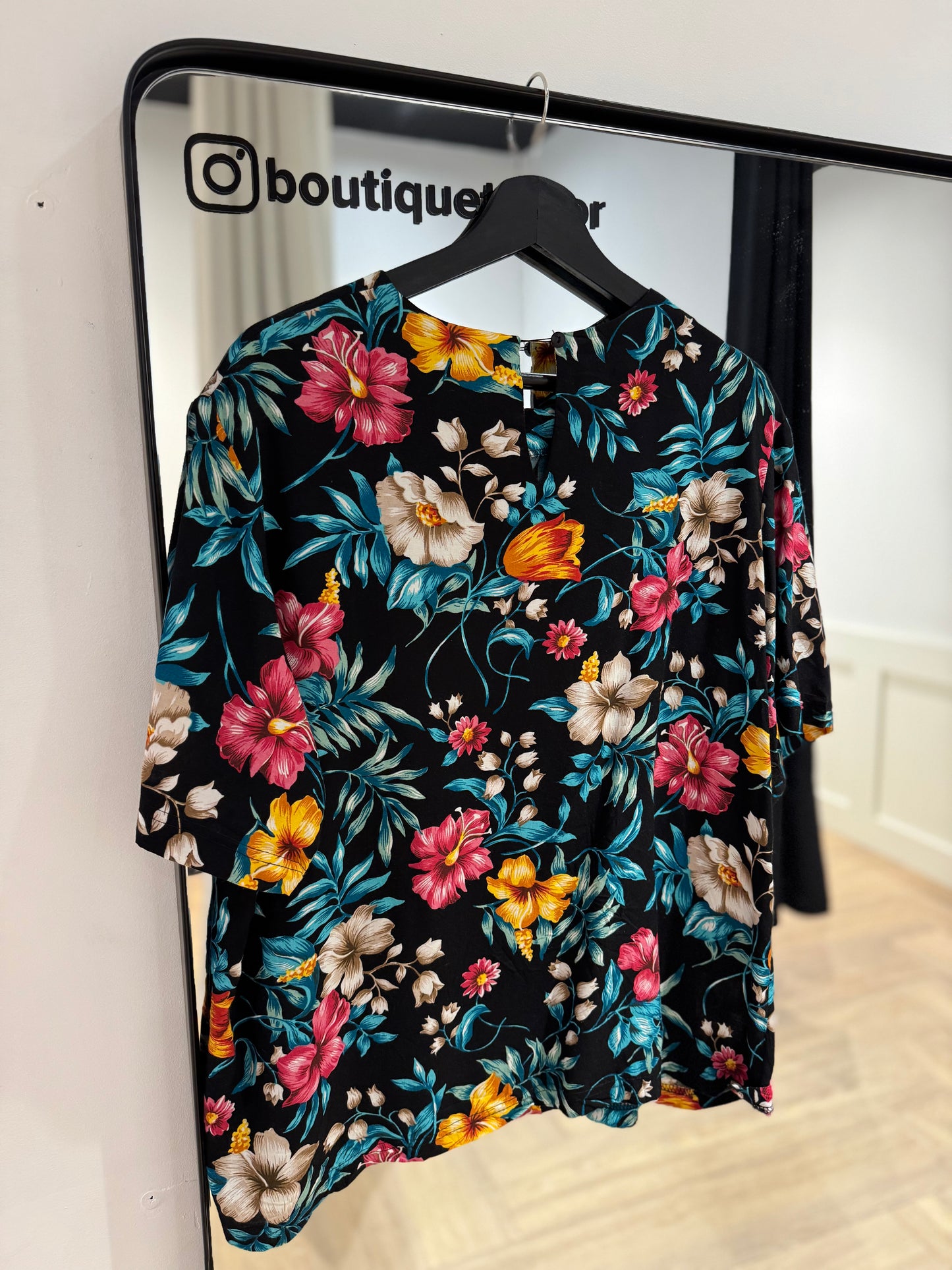 Blouse à fleurs L