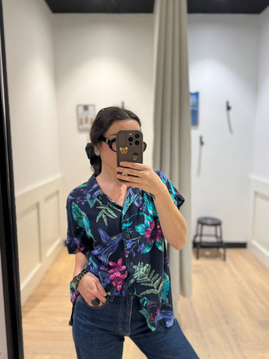 Blouse hawaïenne XL