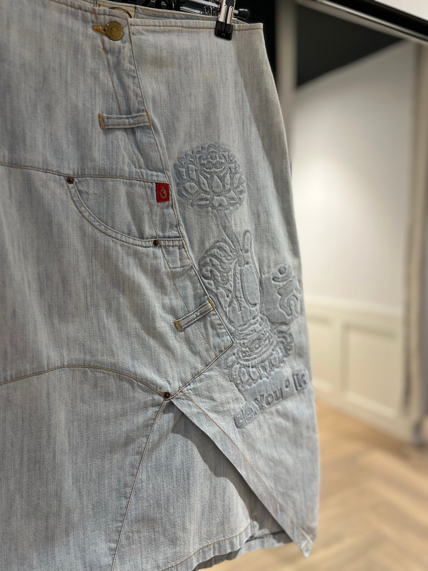 Jupe en jean vintage 34