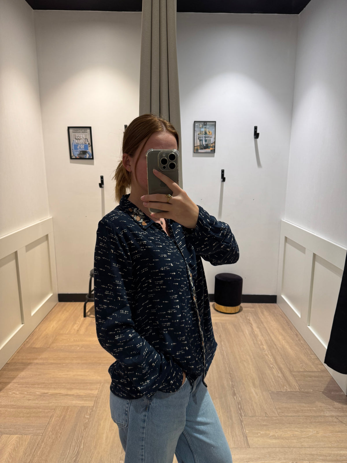 Blouse à motifs M