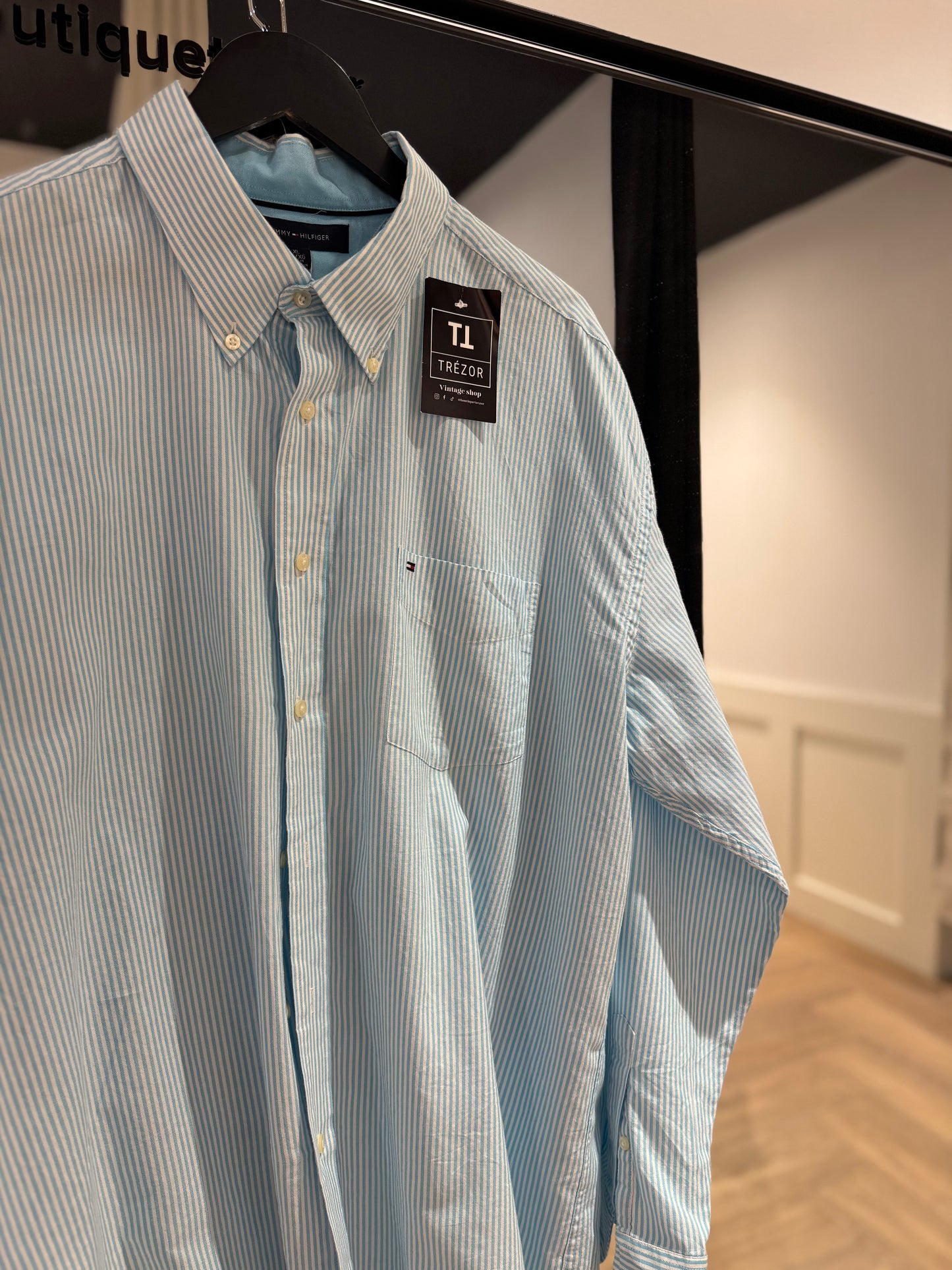 Chemise à rayures Tommy Hilfiger XL
