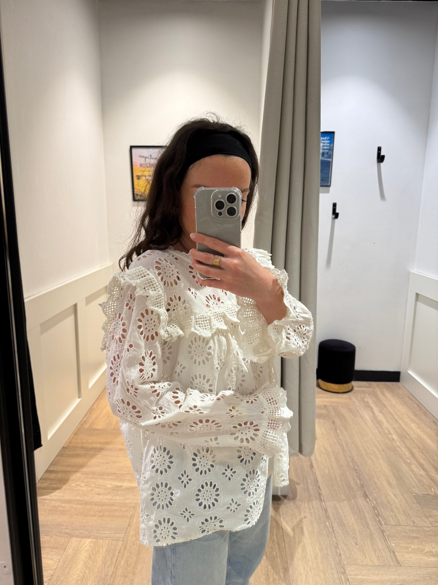 Blouse brodée M/L
