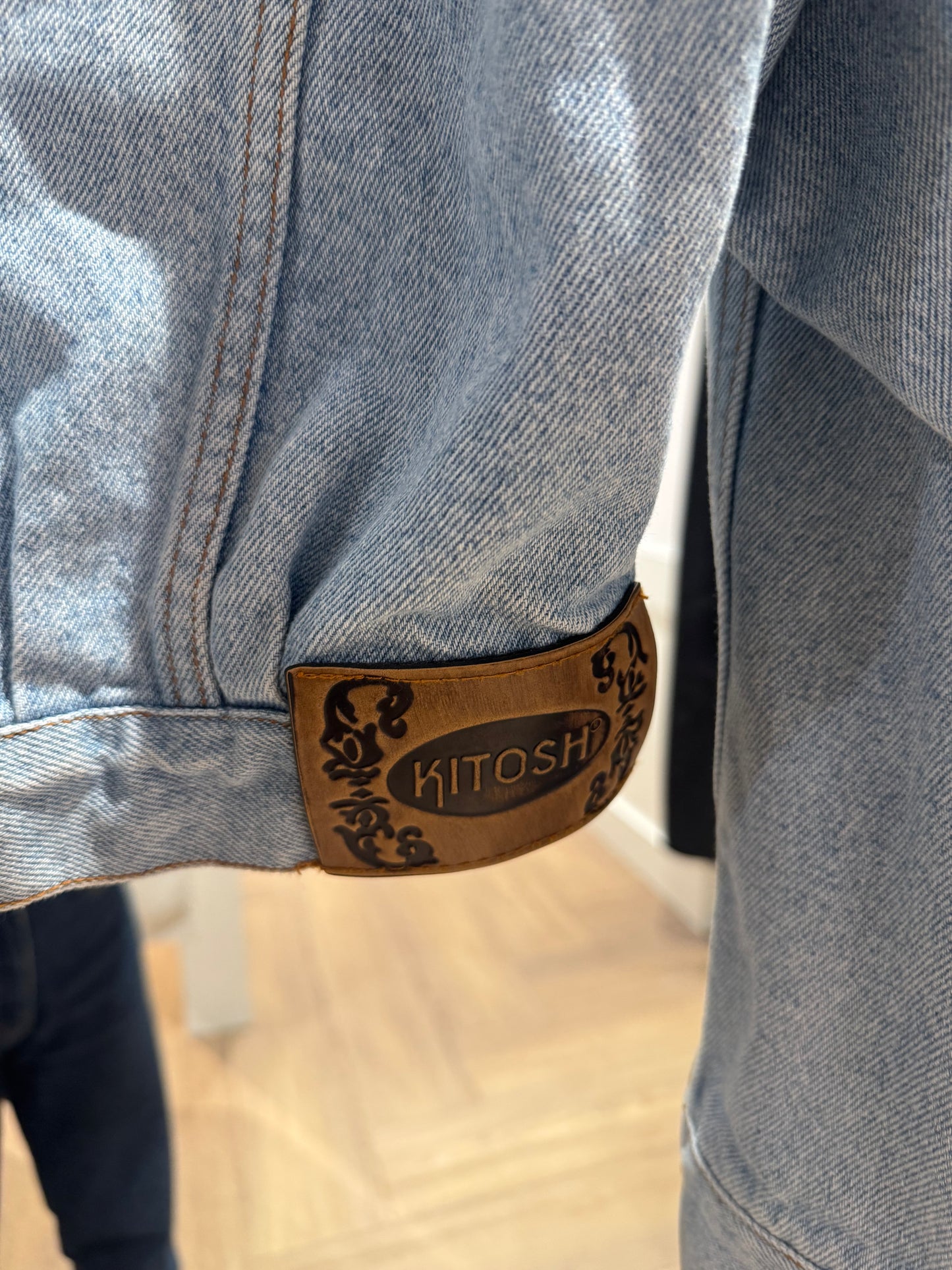 Veste en jean vintage courte M/L