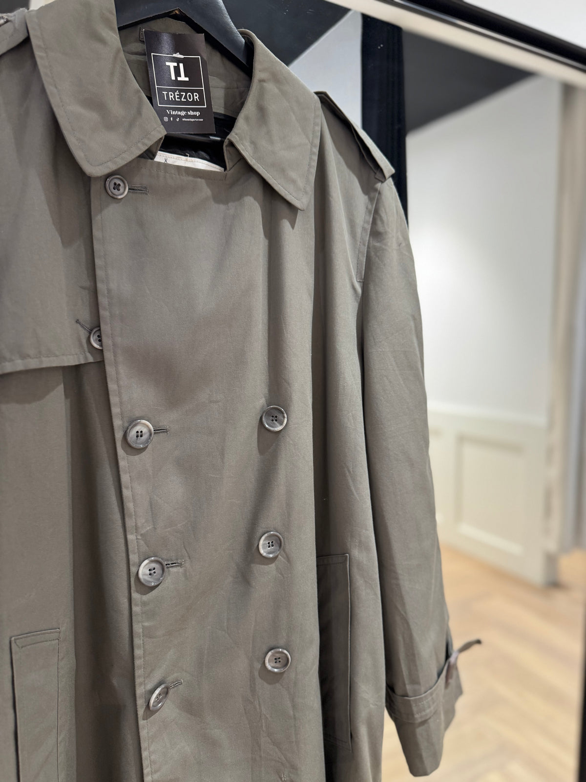 Trench kaki Homme M