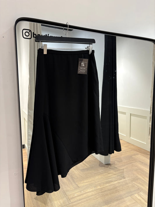 Jupe vintage asymétrique 36