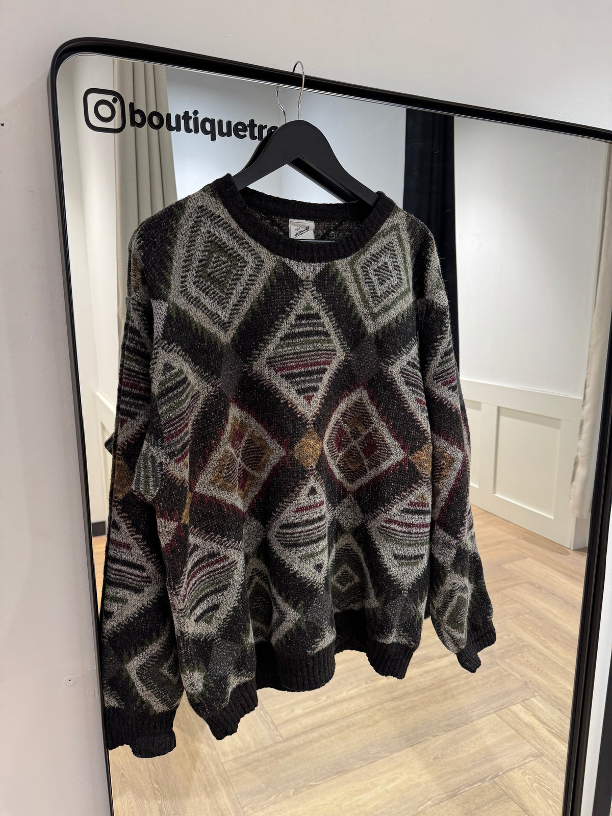 Pull mixte vintage L