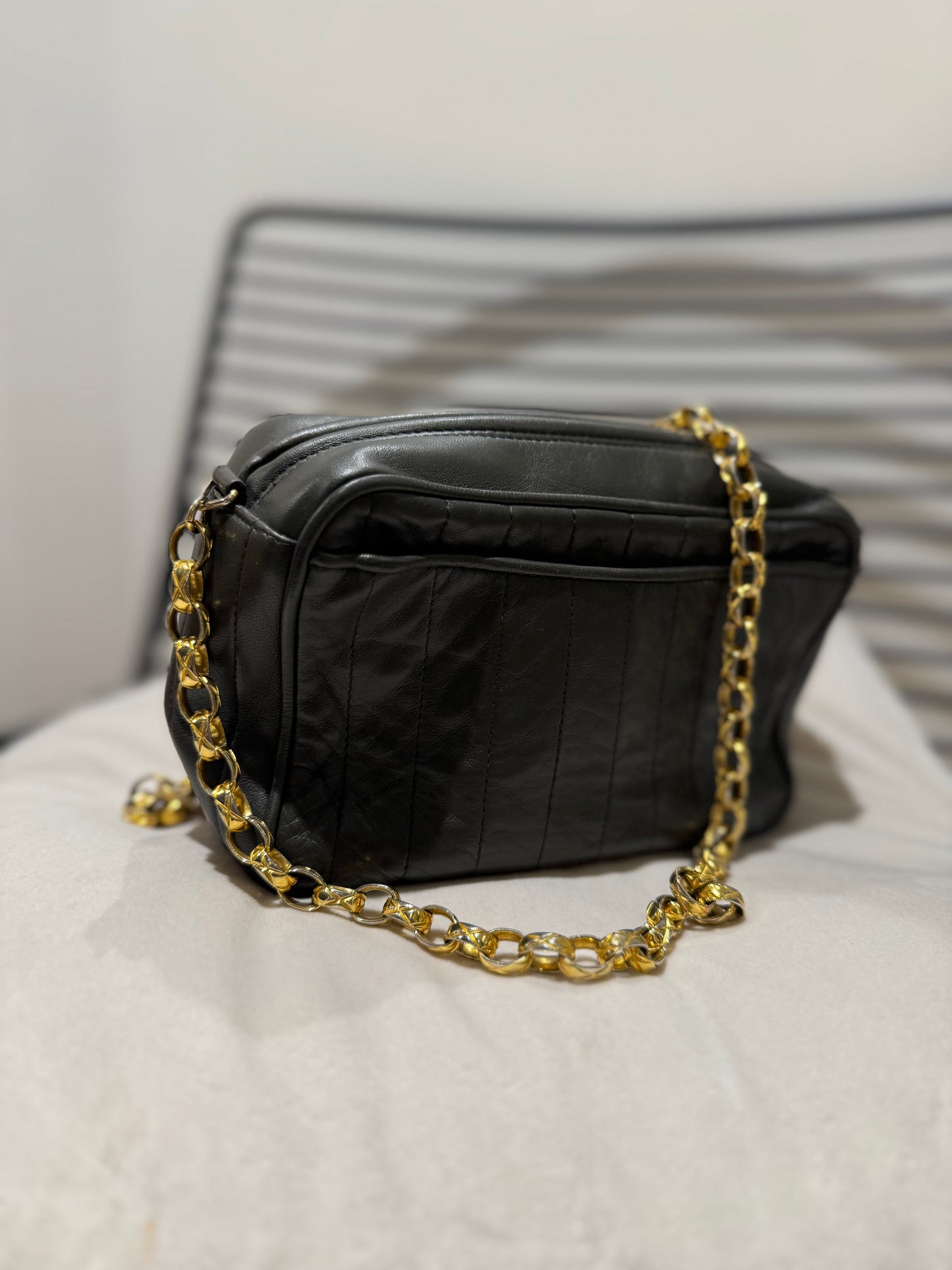 Sac Chanel bandoulière en cuir