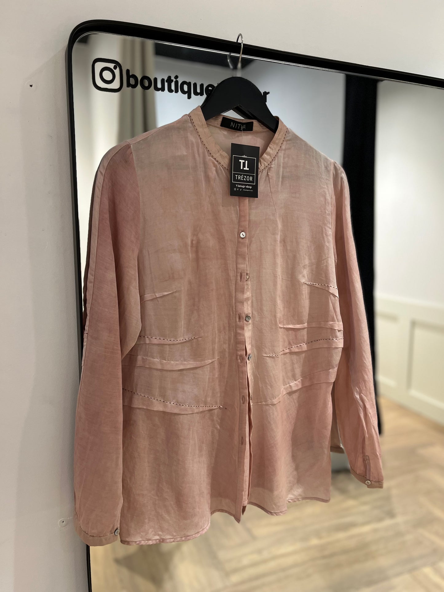 Blouse en soie M