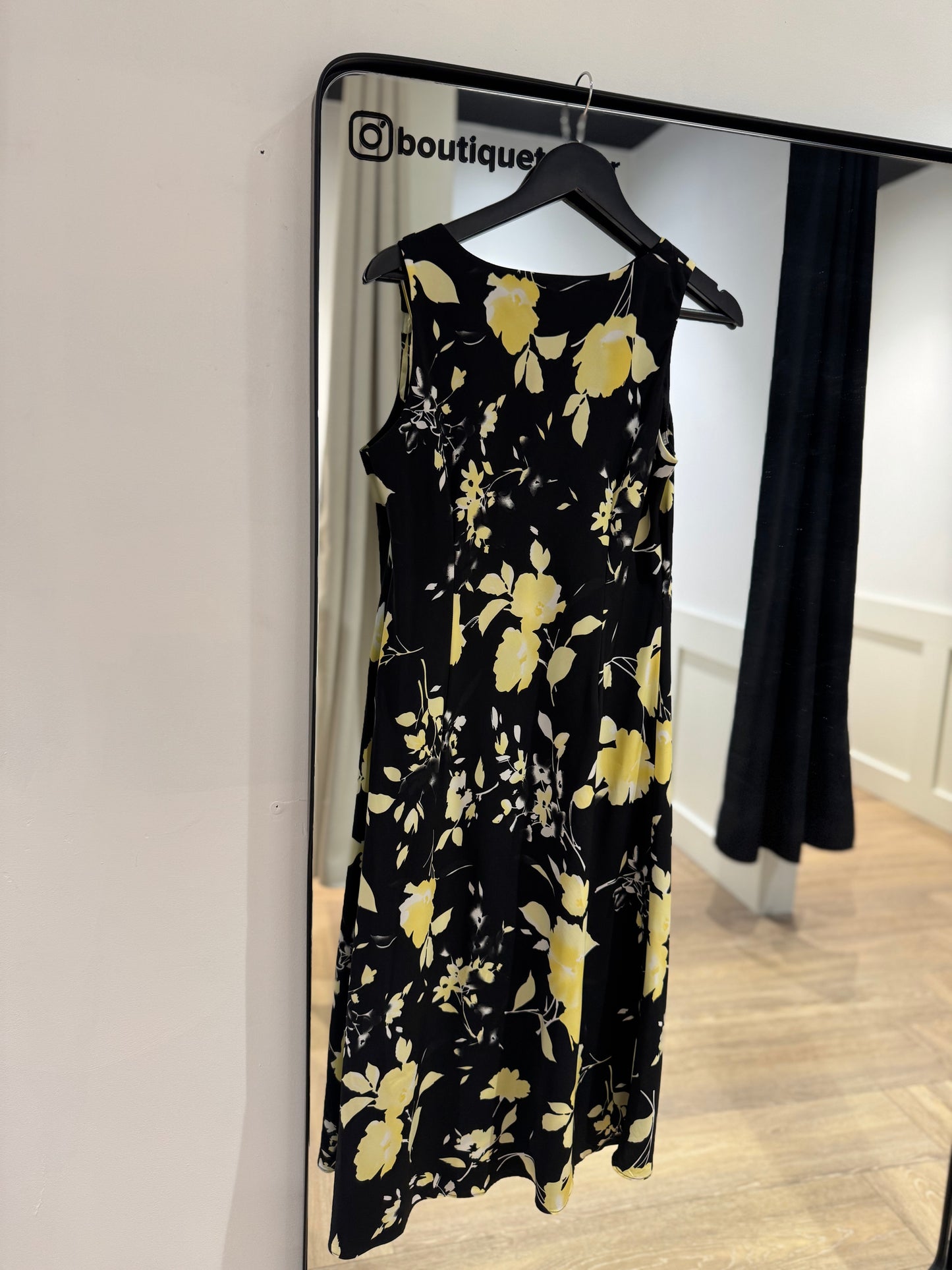 Robe longue à fleurs S
