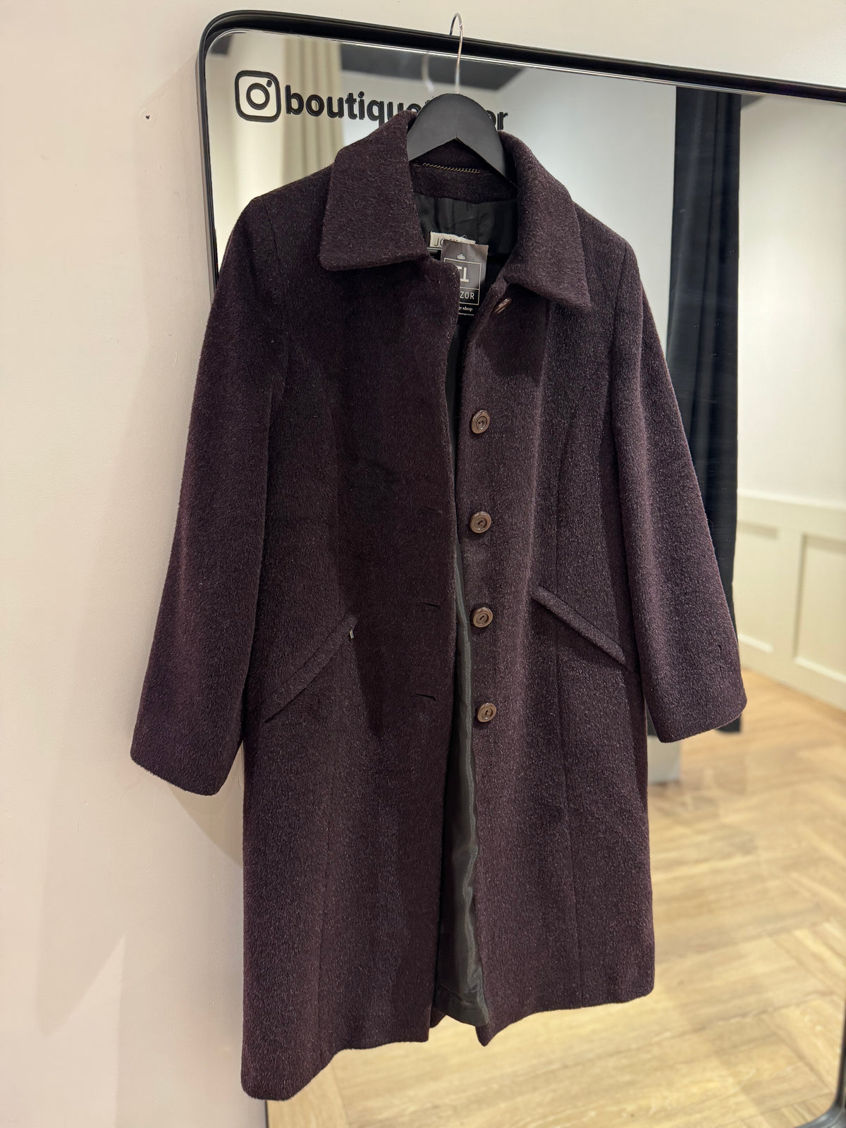Manteau d’hiver vintage en laine M