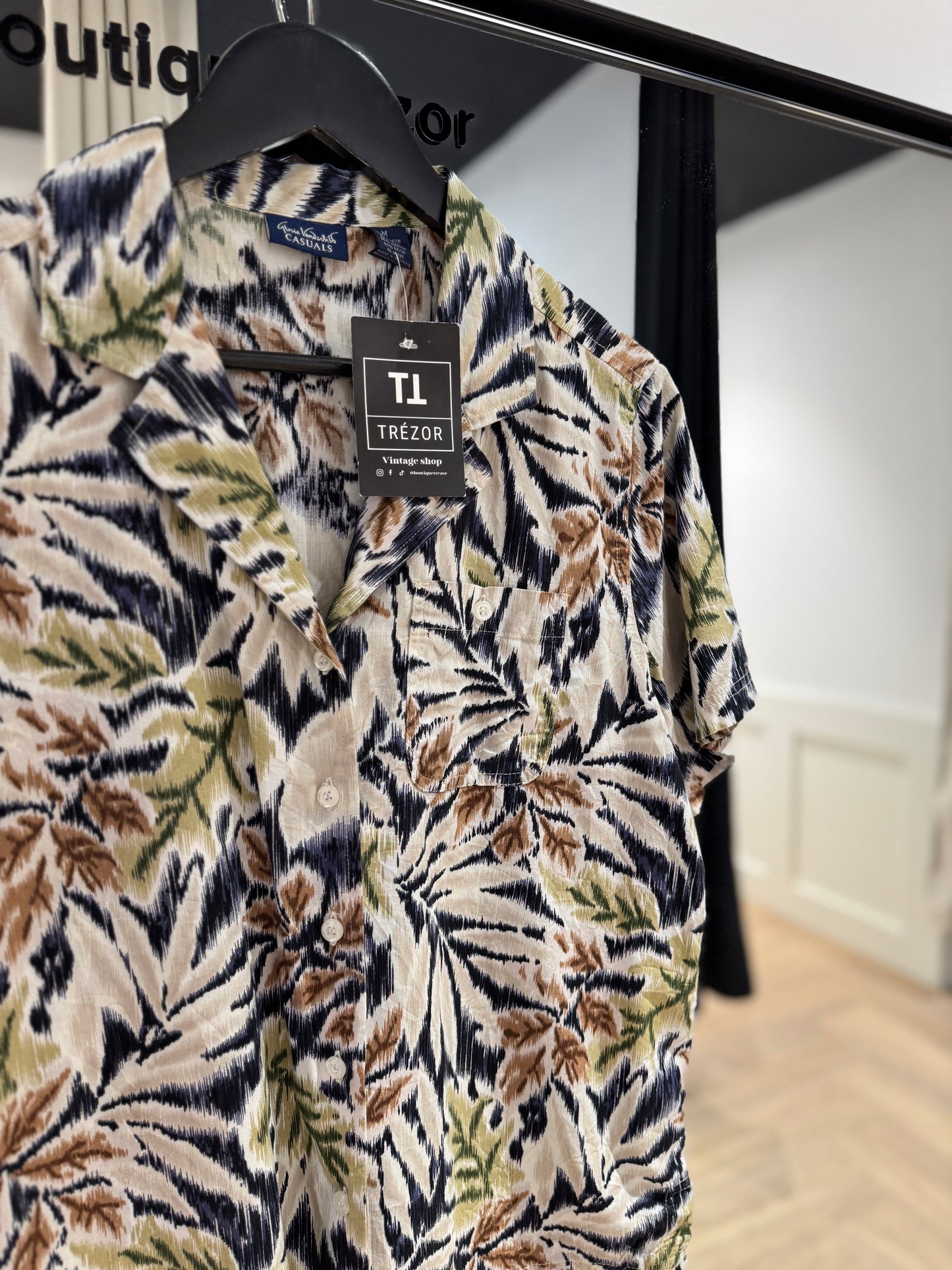 Chemise à motifs M