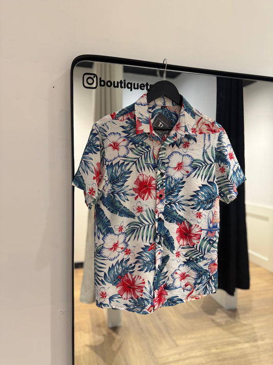 Chemise d’été homme hawaïenne S