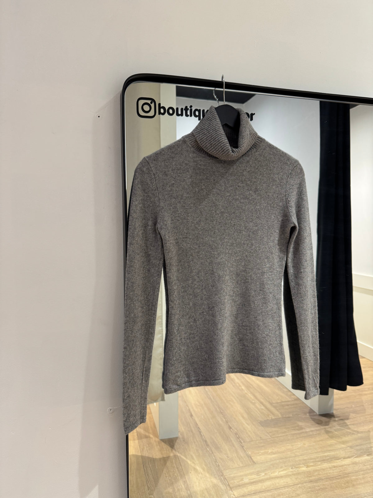 Pull col roulé en cachemire XS/S