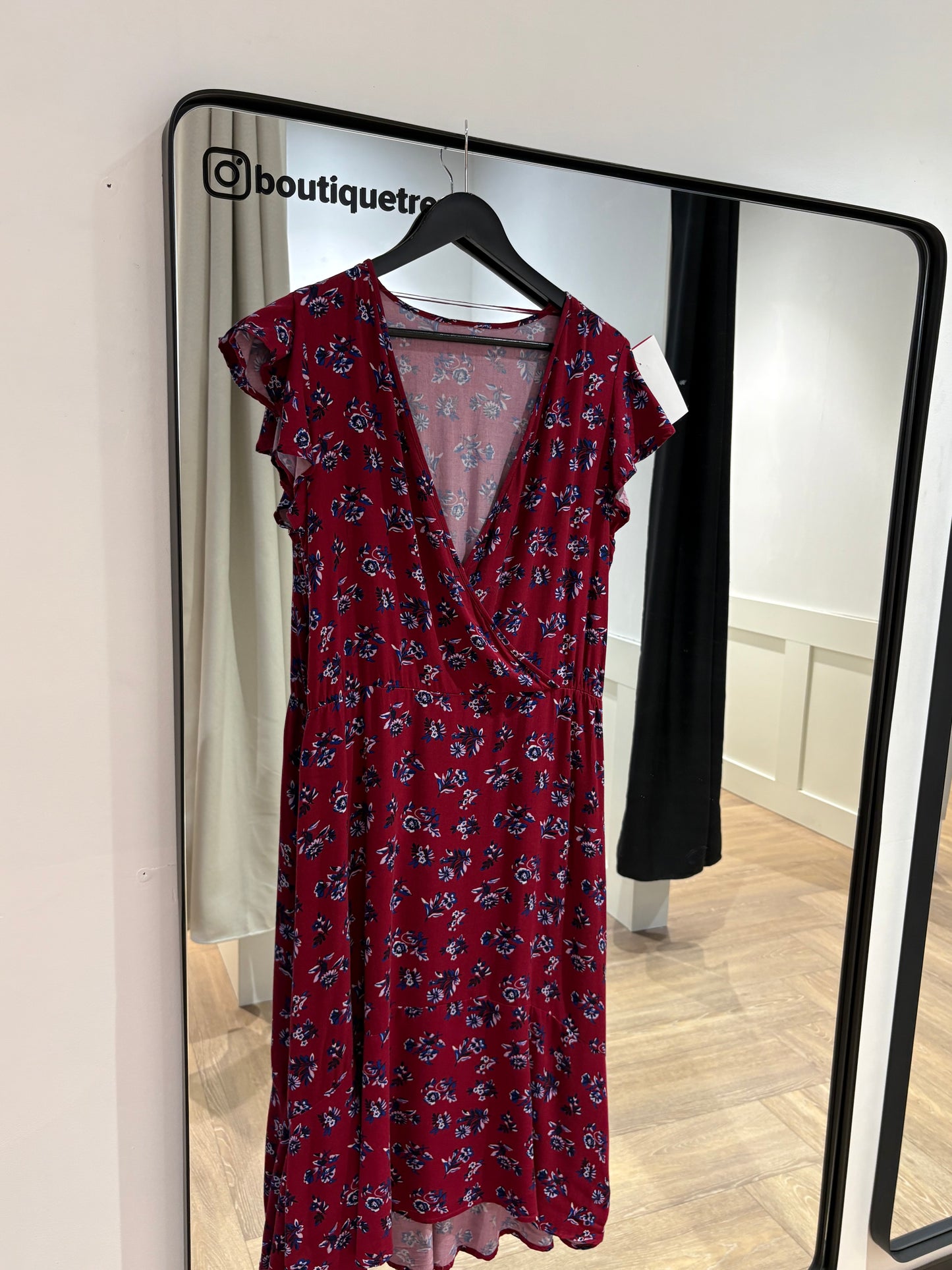 Robe à fleurs M/L