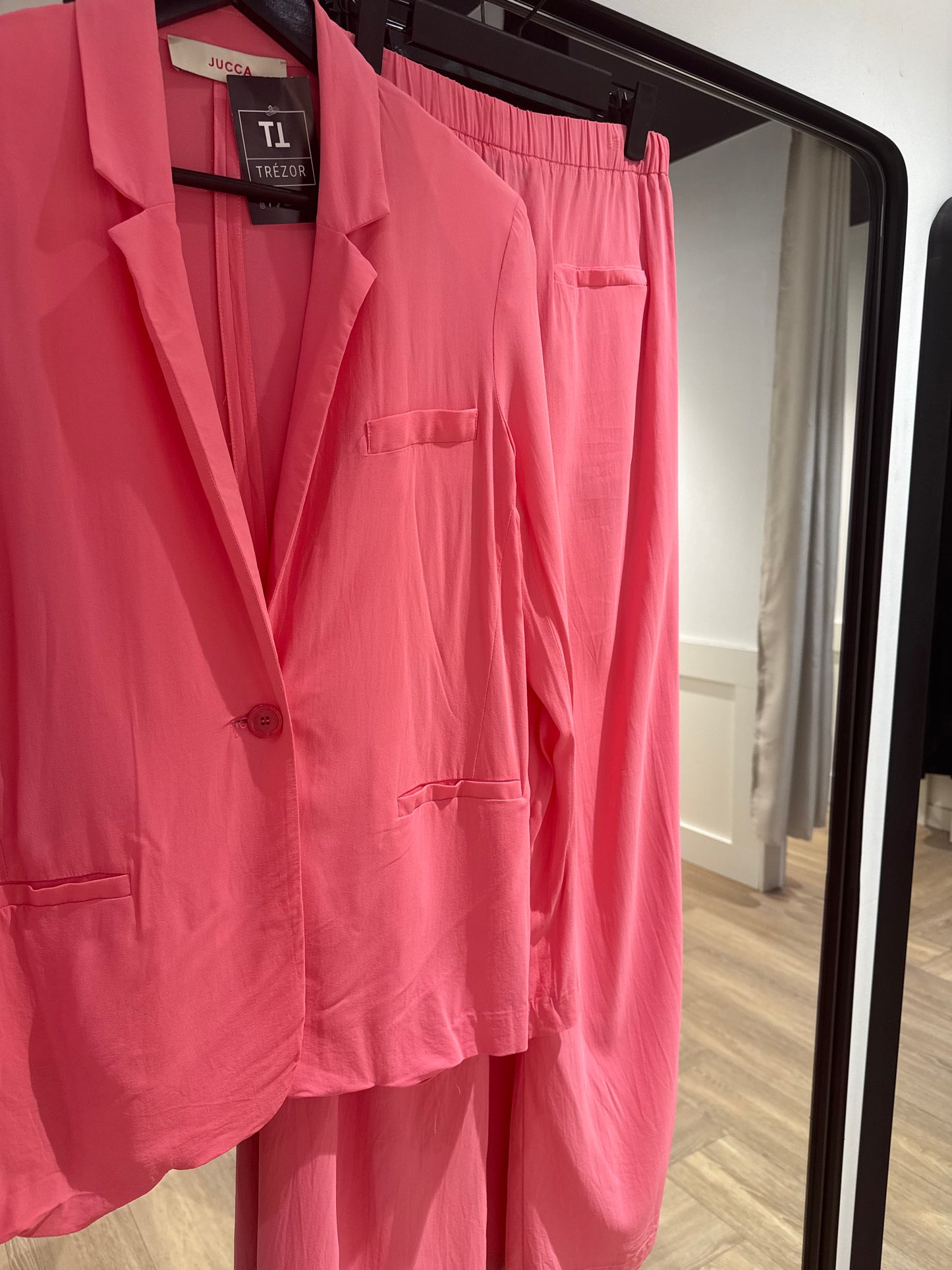 Ensemble tailleur rose M