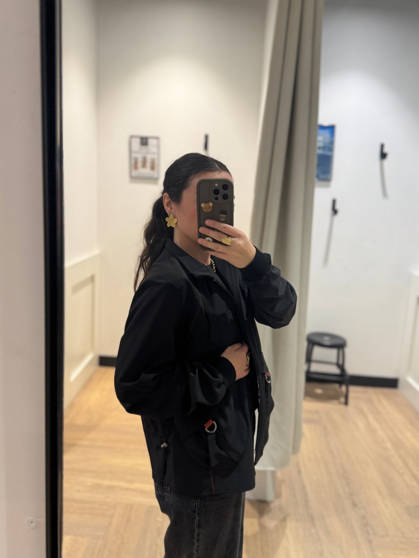 Veste vintage noire M