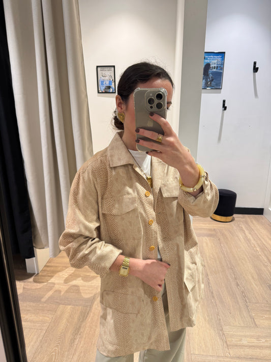Veste vintage python M