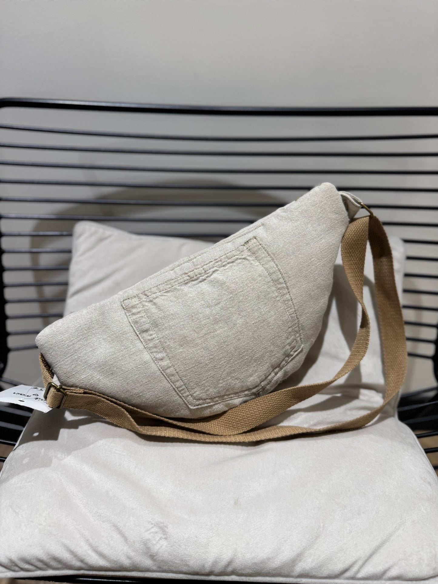 Sac banane upcyclé fait main