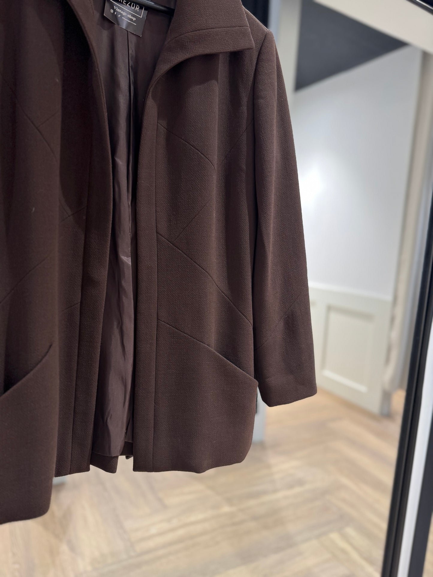 Blazer vintage marron M/L