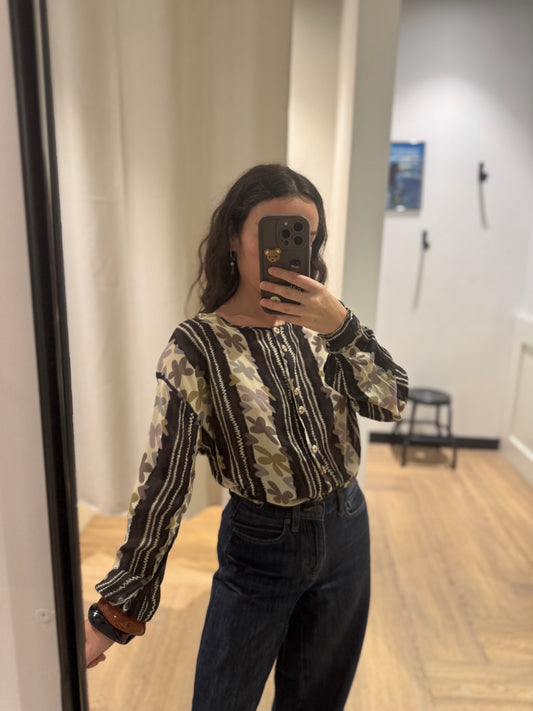 Blouse à motifs L