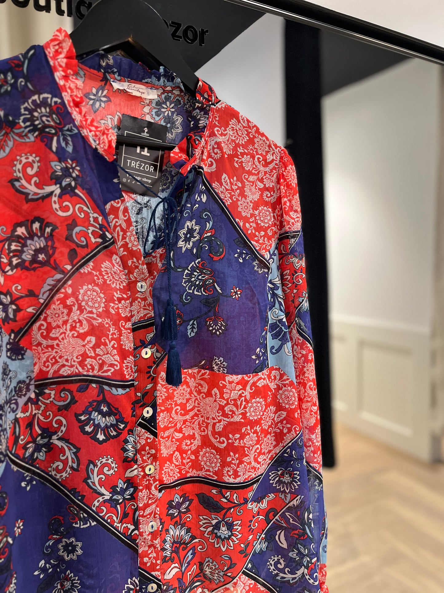 Blouse à motifs XL
