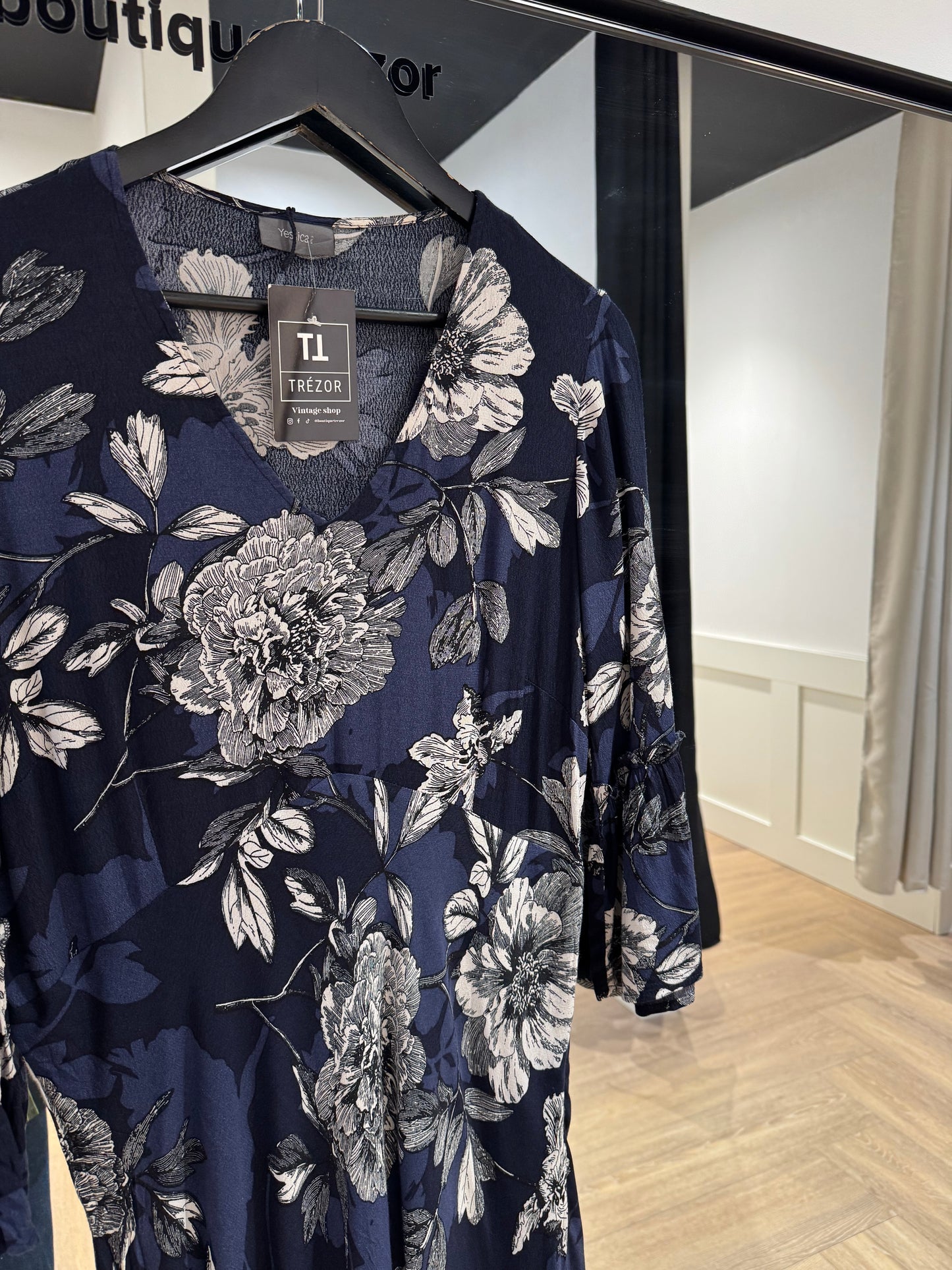 Robe à fleurs S