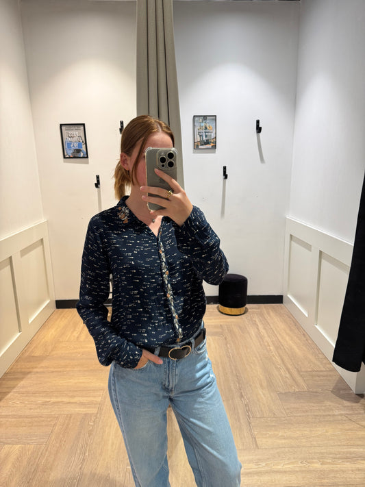 Blouse à motifs M