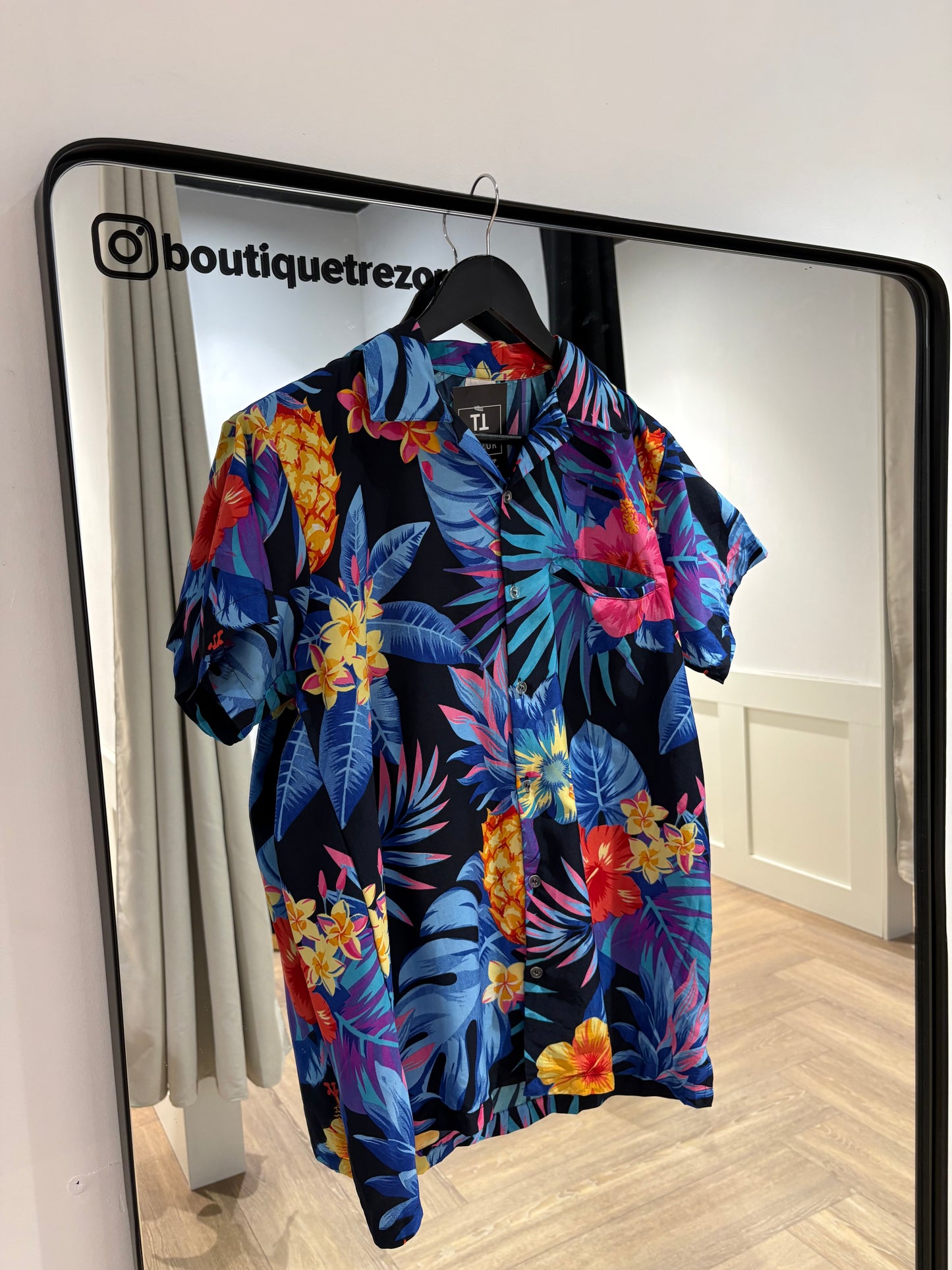 Chemise d’été homme hawaïenne M