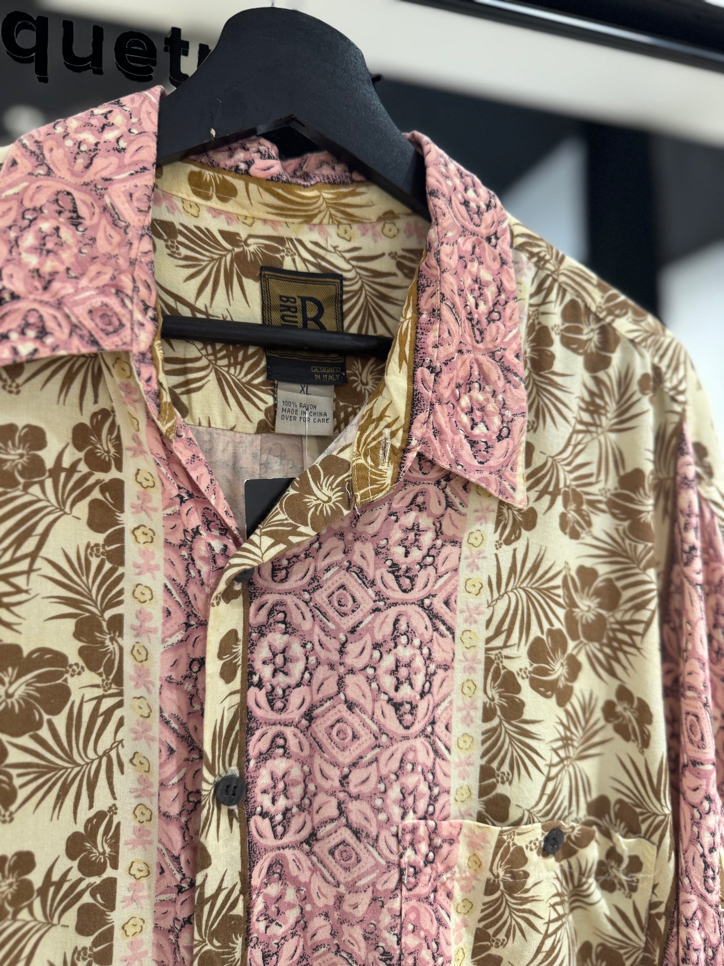 Chemise d’été homme à motifs XL