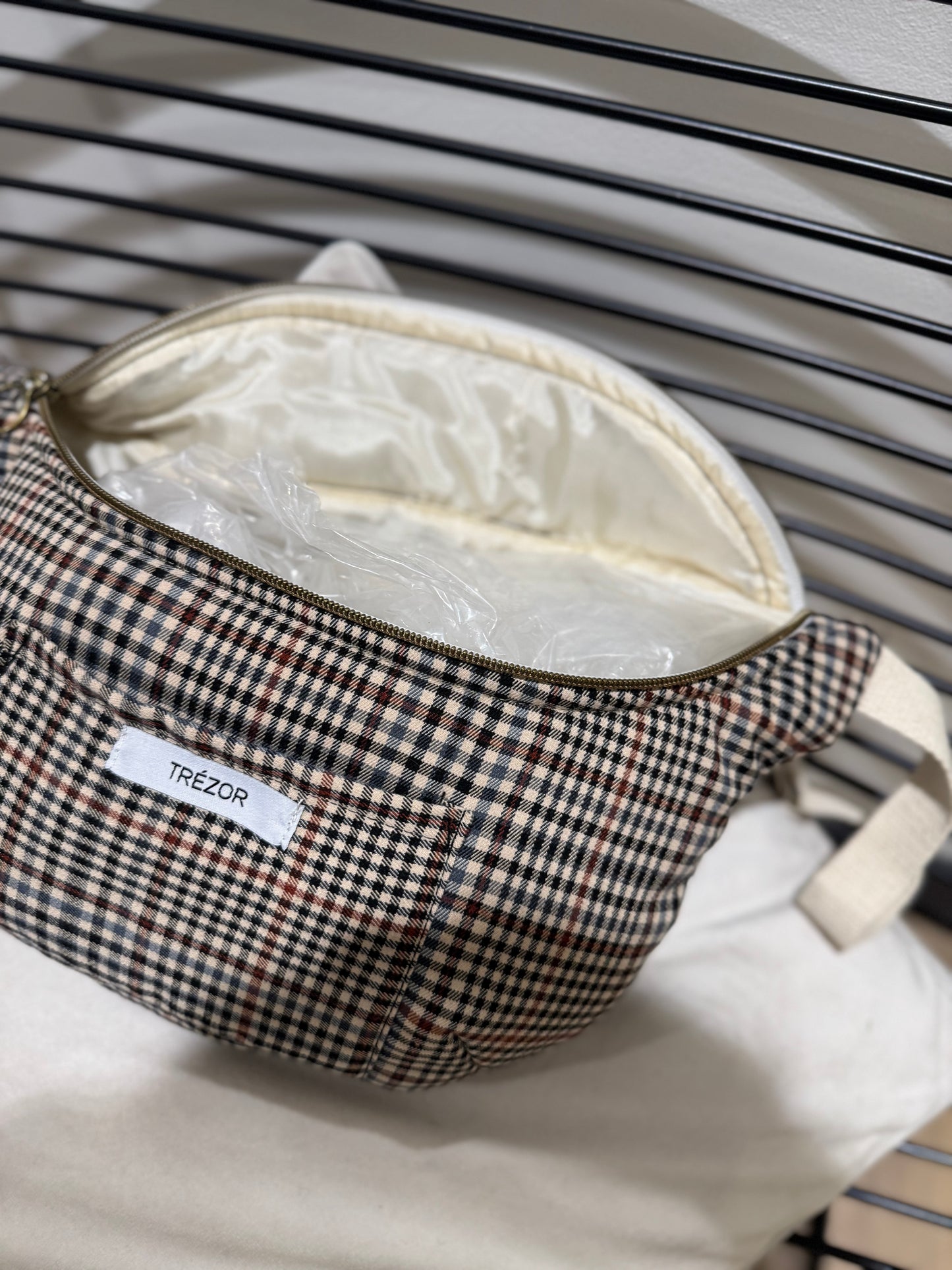 Sac banane grand modèle upcyclé fait main