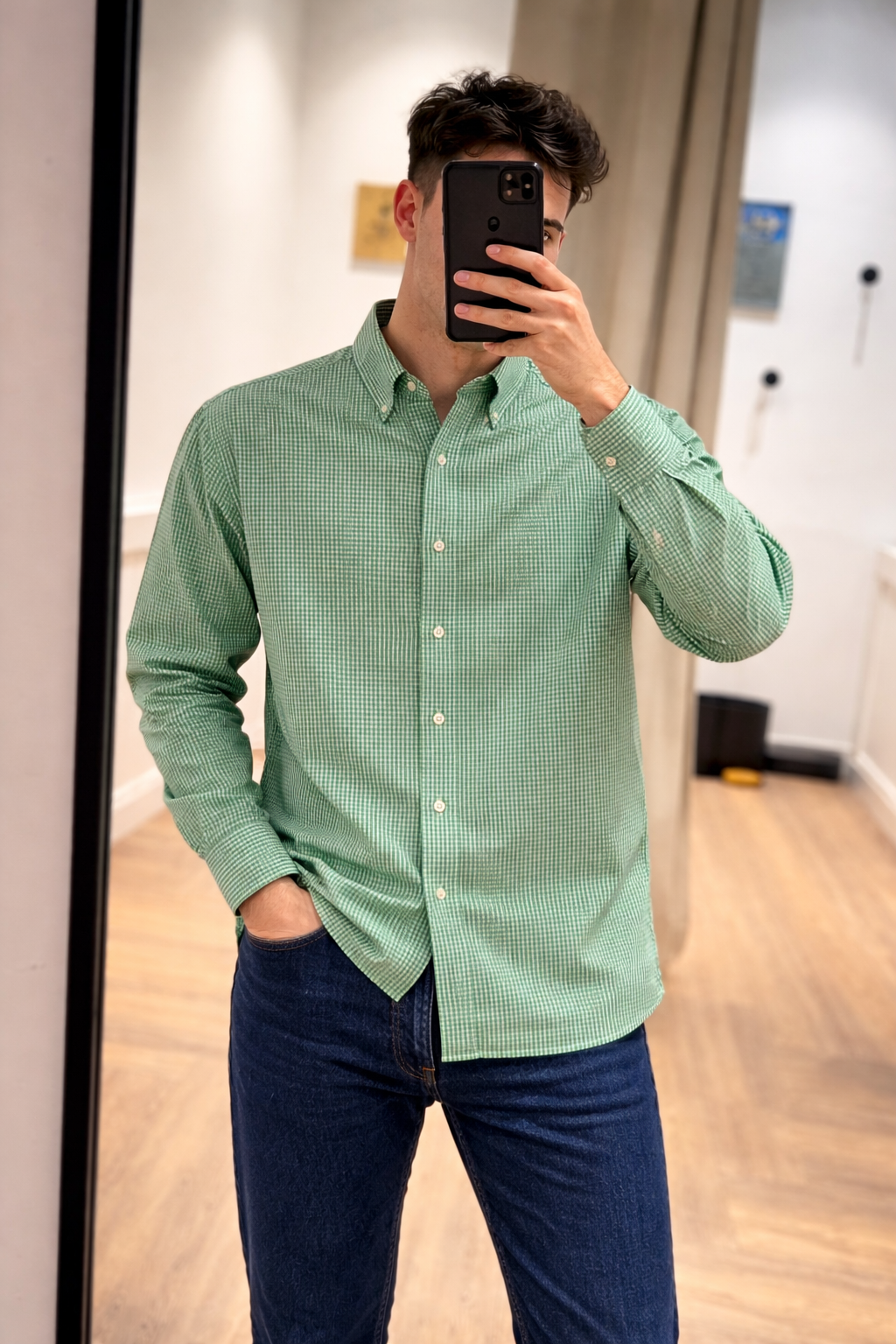 Chemise Tommy Hilfiger à carreaux S
