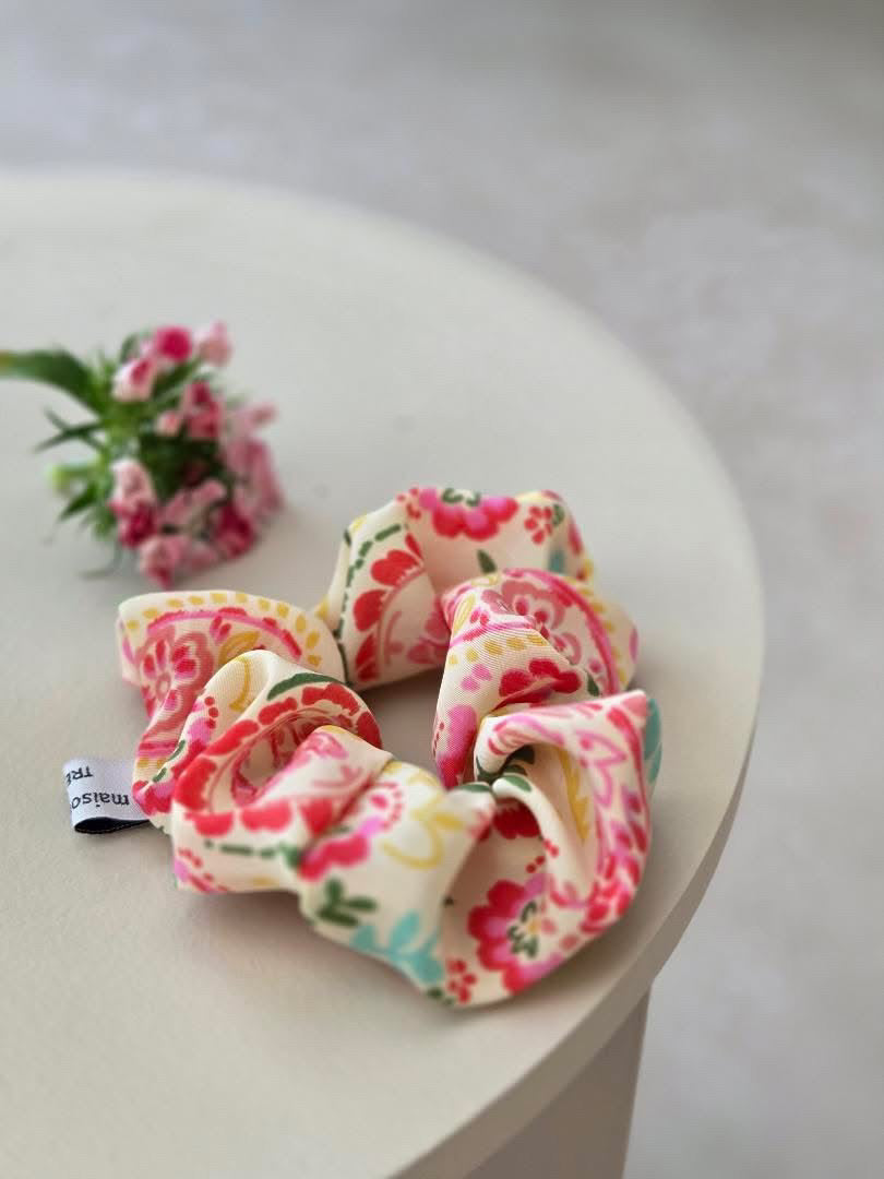 Chouchou à motifs Maison Merr x Trézor