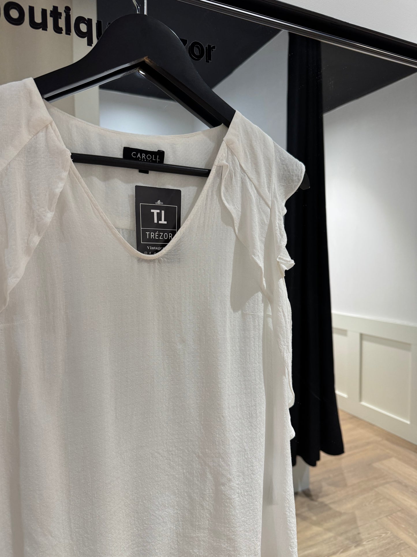 Blouse blanche Caroll M