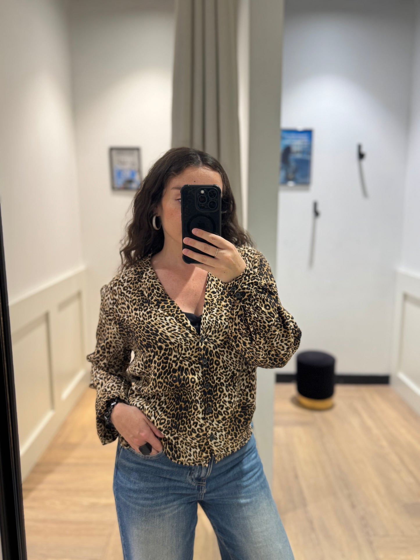 Blouse léopard Topshop XS