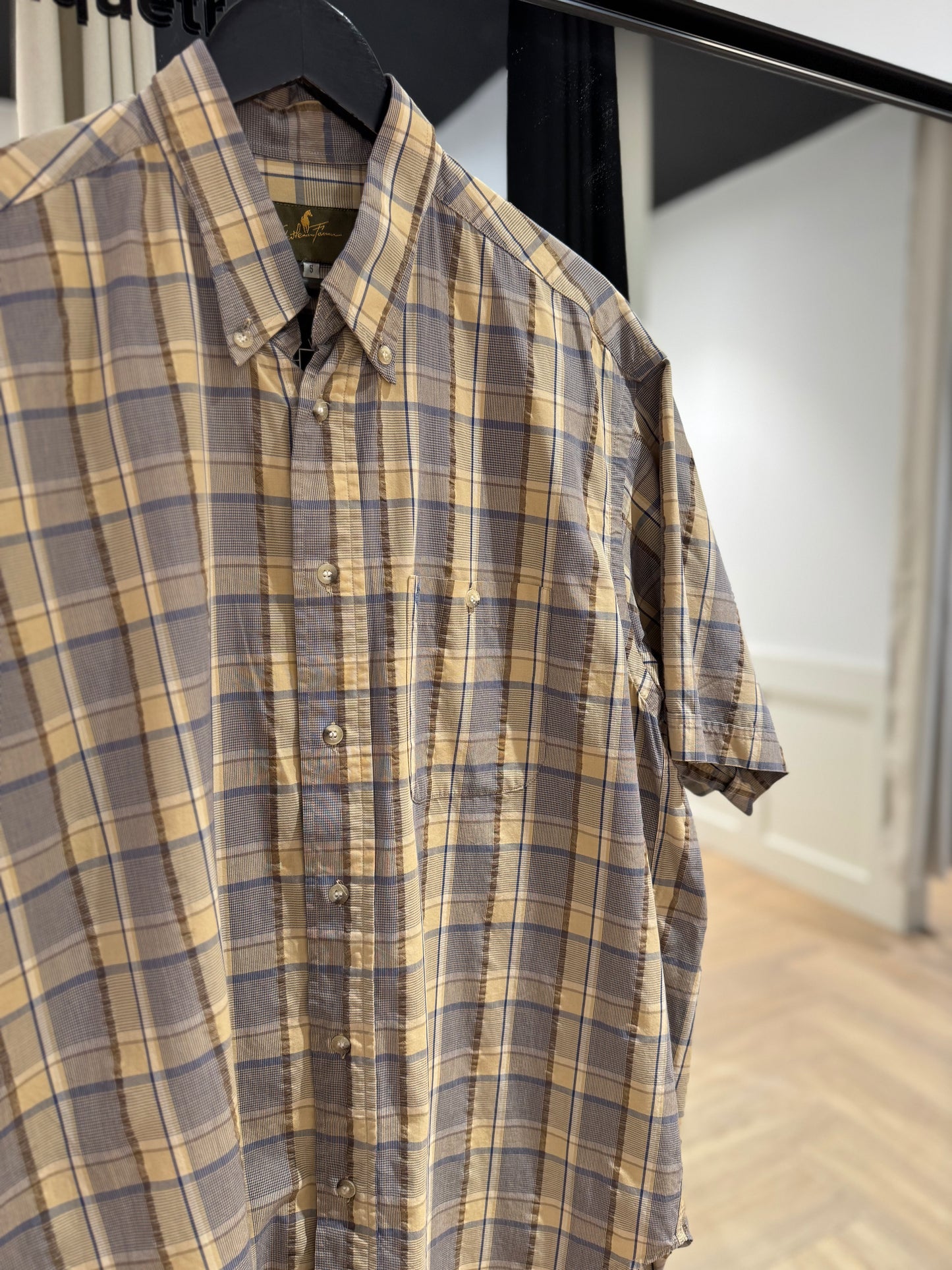 Chemise à carreaux 2XL
