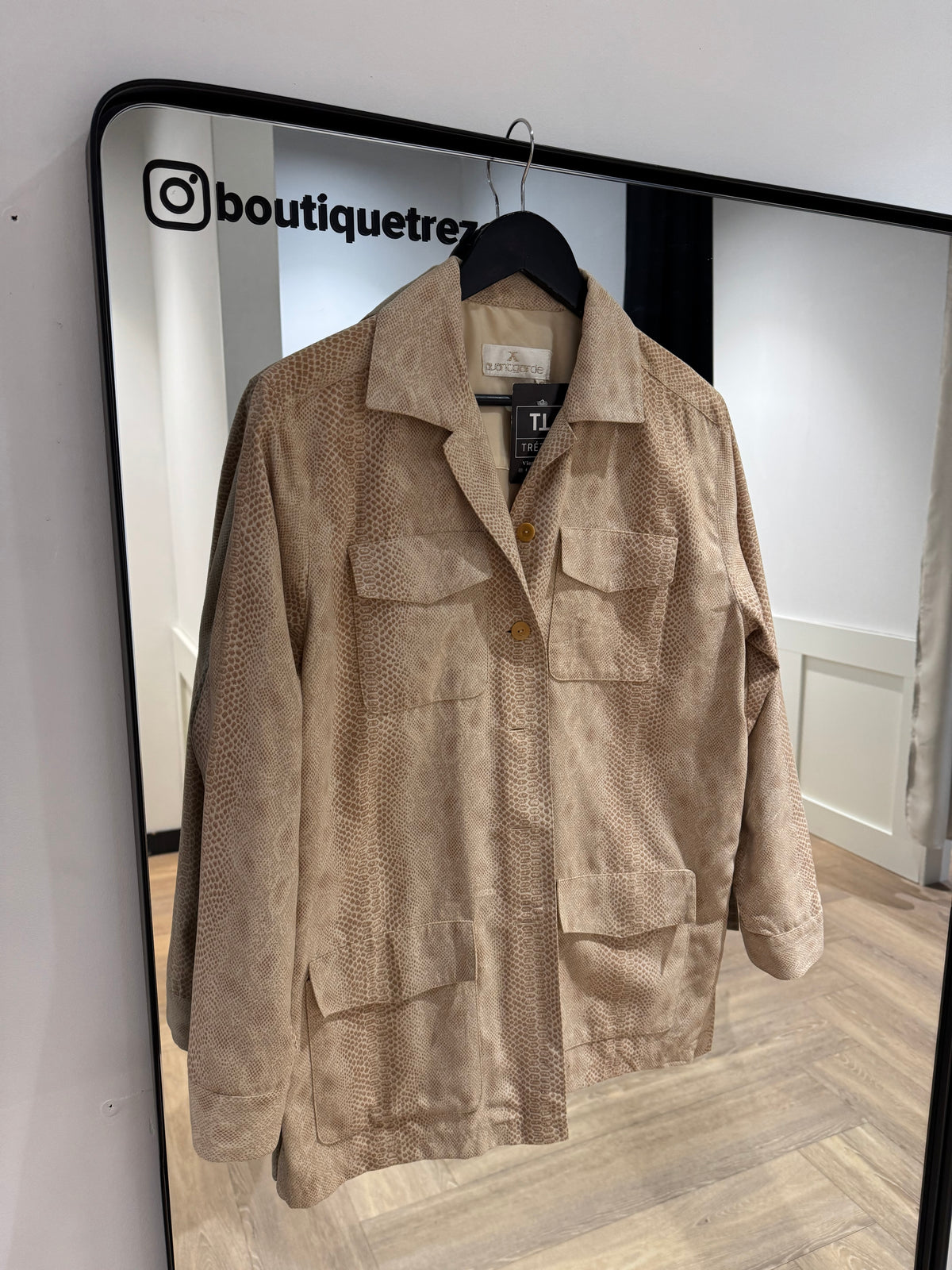 Veste vintage python M
