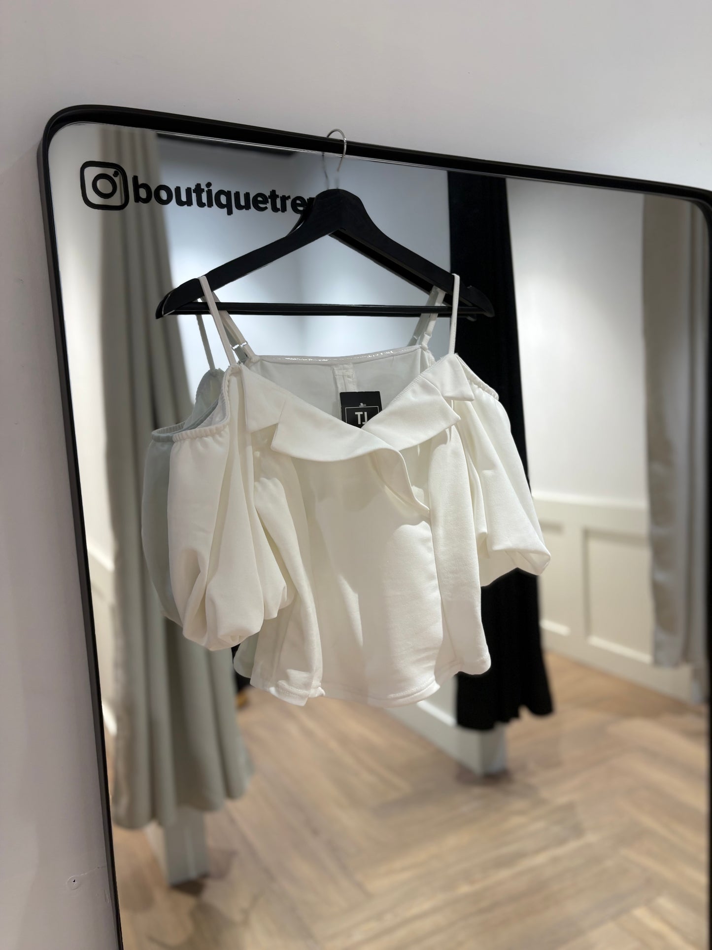 Blouse blanche d’été S