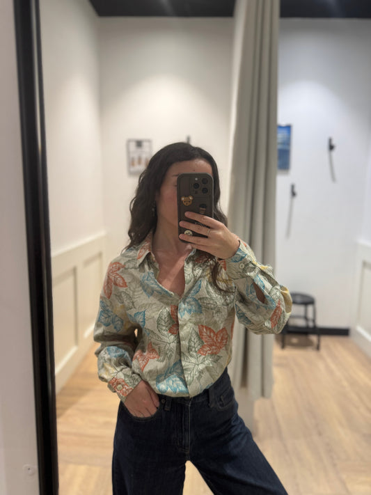 Blouse à motifs M