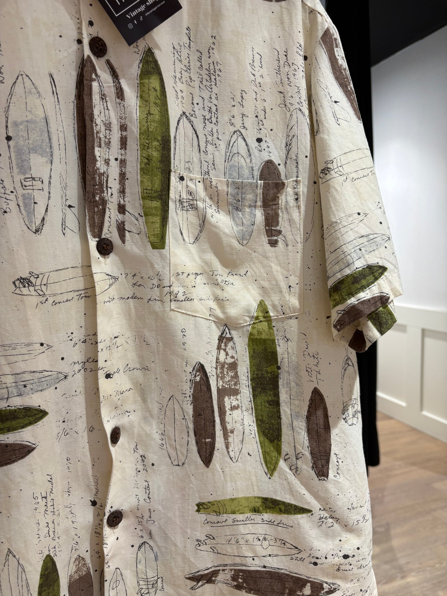 Chemise d’été Homme à motifs  S