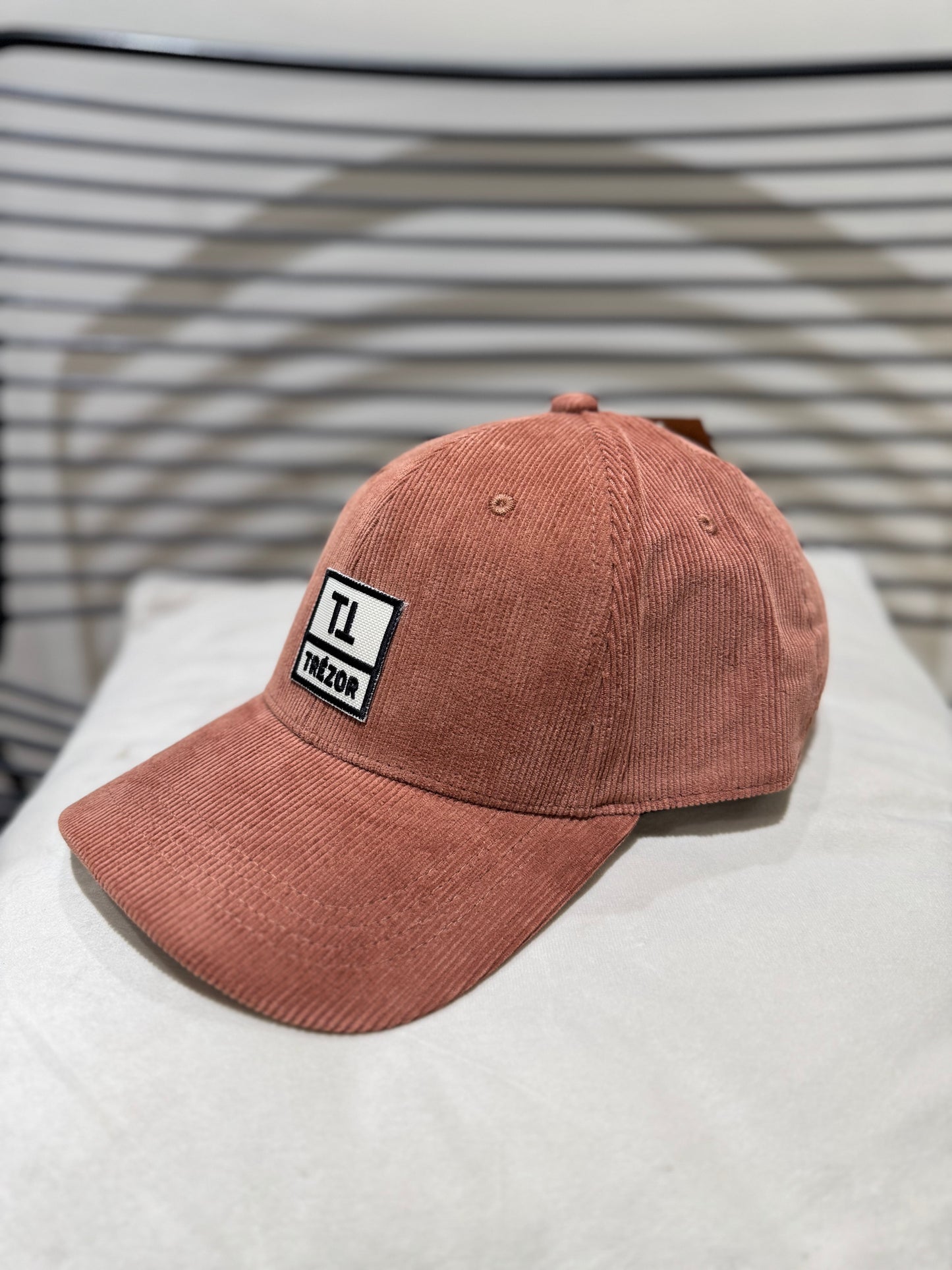 Casquette en velours Trézor