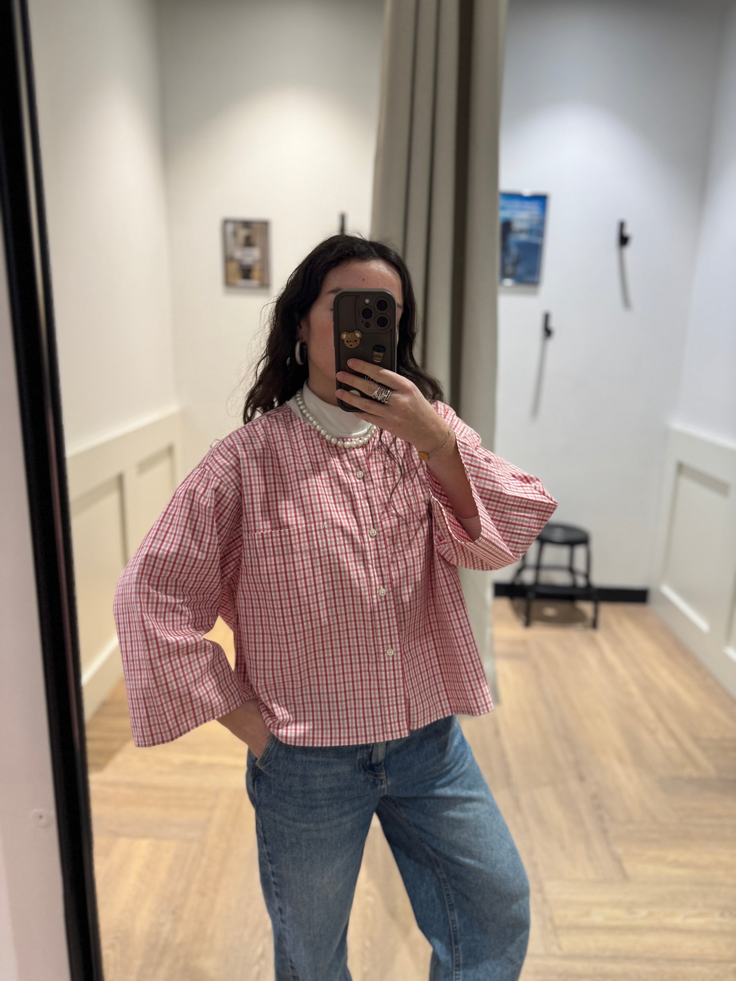 Chemise upcyclée Tommy Hilfiger L