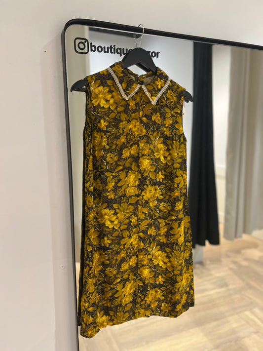 Robe vintage à fleurs S