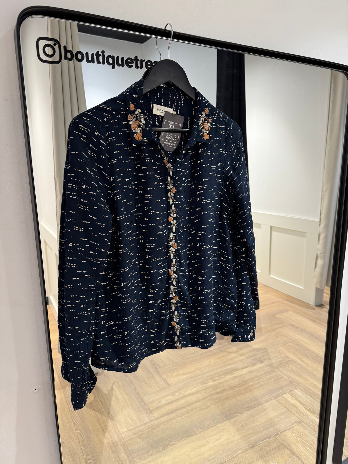 Blouse à motifs M