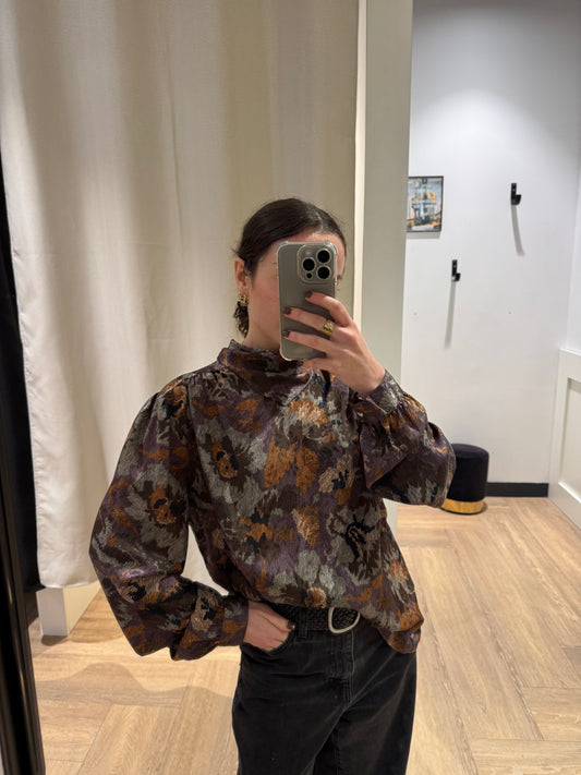 Blouse à motifs M